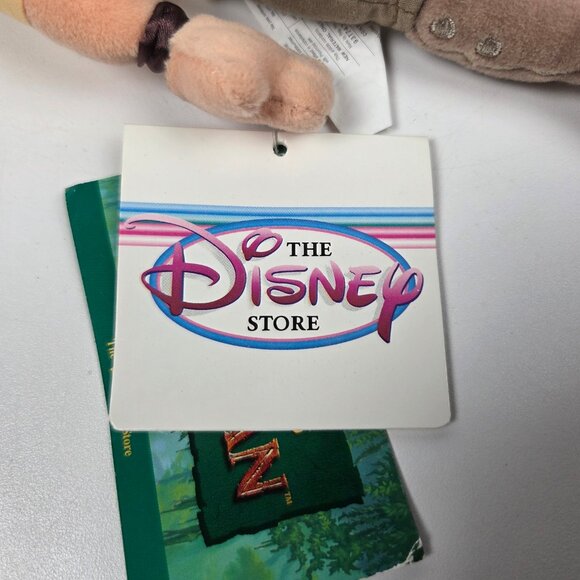 Vintage Disney Store Clayton Mini Bean Bag 9" Plush Stuffed Toy NWT 1999 - Picture 3 of 4